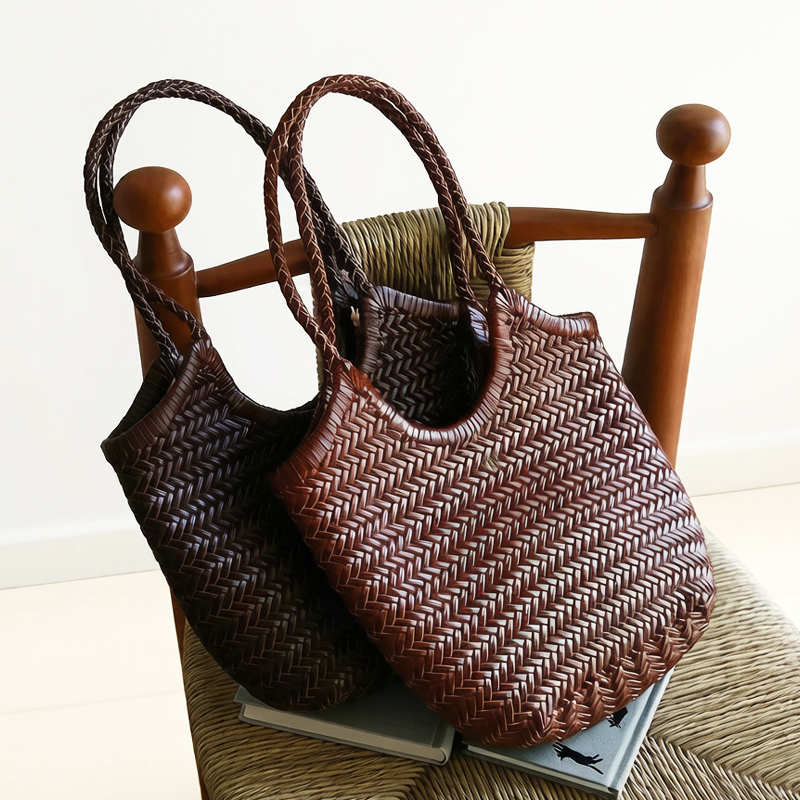 Luxury Bags Vintage - Кожаные сумки-тоут ручной работы для женщин: