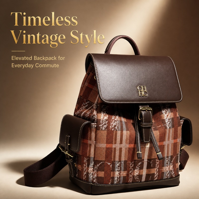 Luxury Bags & Leather Repair Of Atlanta - Модный рюкзак CHHC в стиле колор-блок,