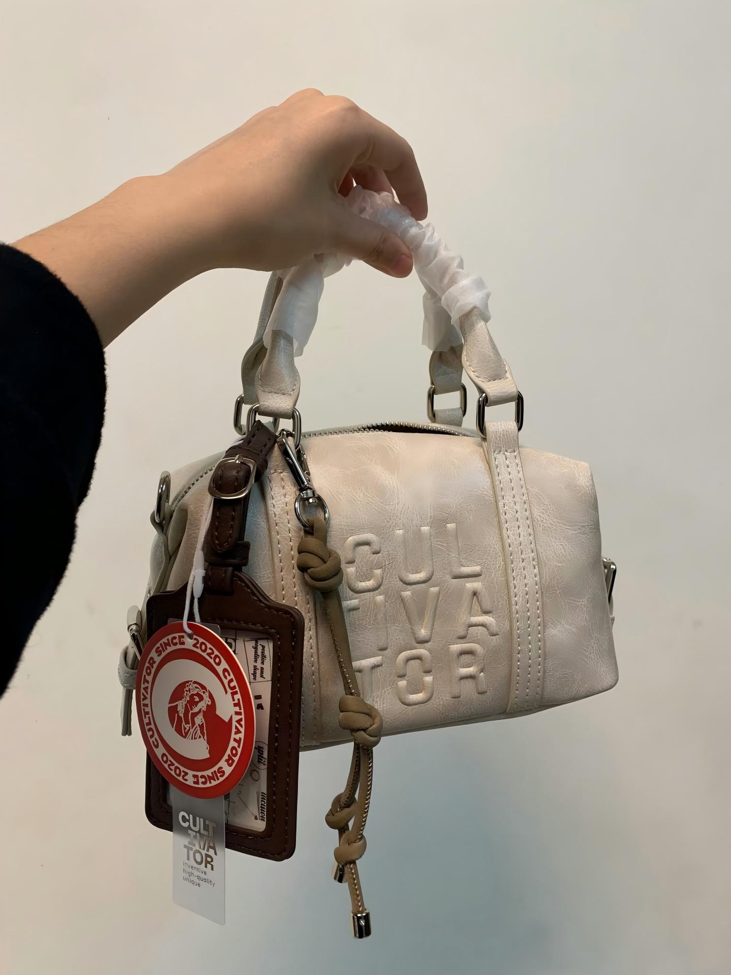 Luxury Y2K Bags - JIAERDI женская винтажная сумка Boston с