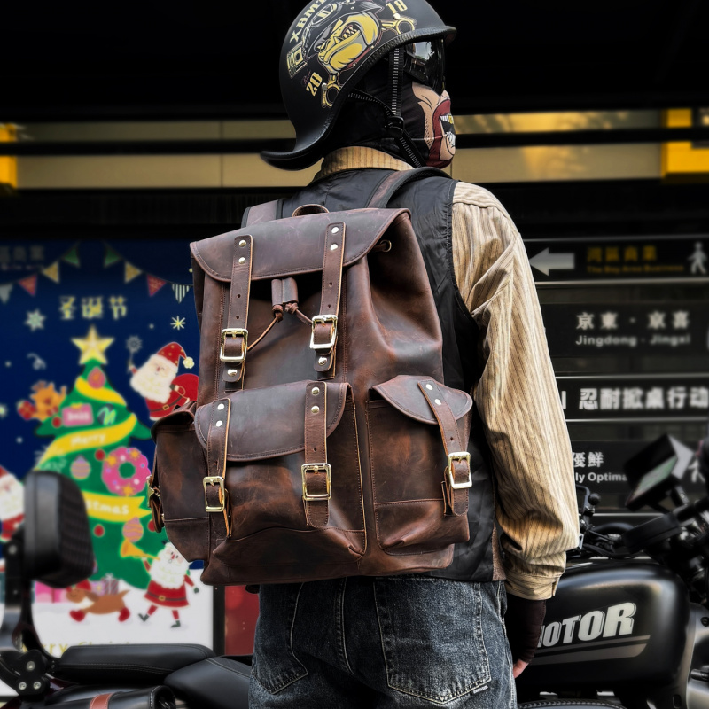 Новые поступления, кожаный рюк – обзор и цена Luxury Bags Vintage