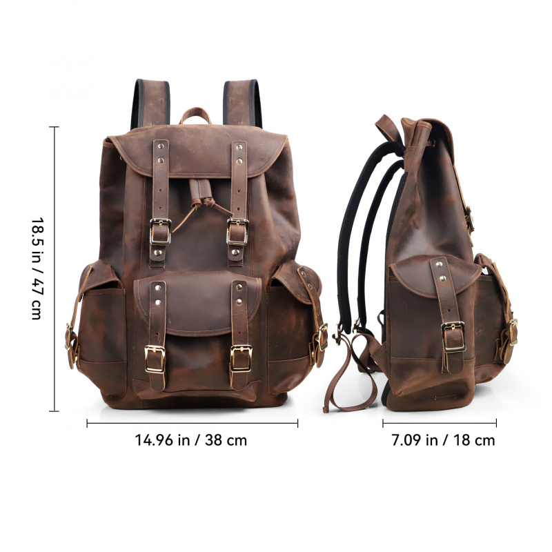 Новые поступления, кожаный рюк – обзор и цена Luxury Bags Vintage