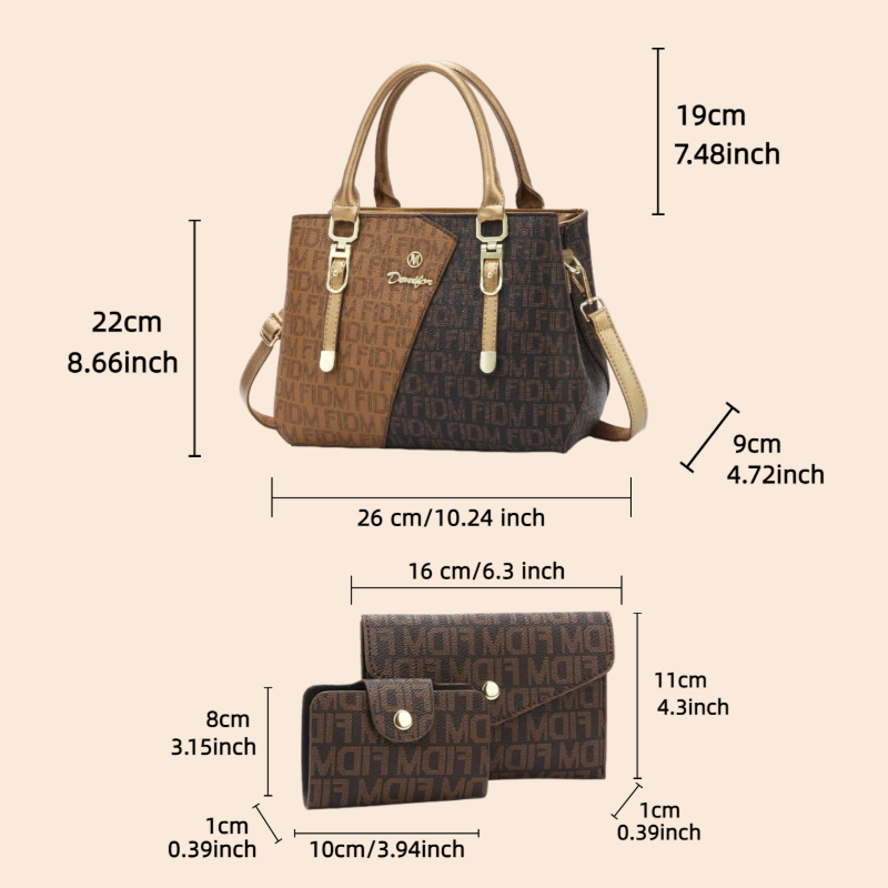 Набор из 3 женских сумок, роск – обзор и цена Luxury Bags & Leather Repair Of Atlanta