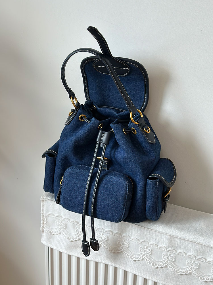 Джинсовый синий женский рюкзак – обзор и цена Luxury Bags Denim