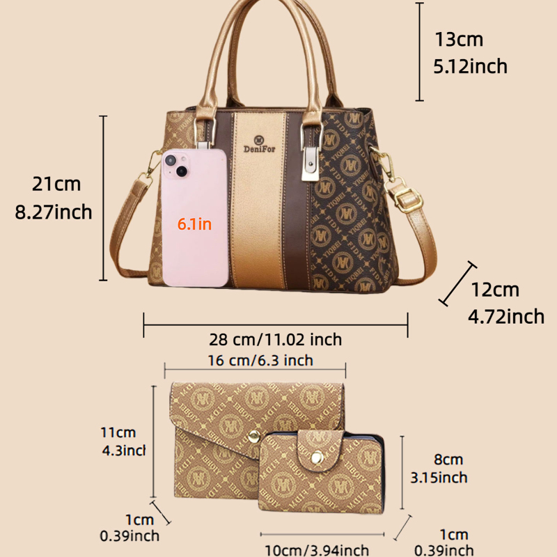 Набор из 3 женских сумок с ком – обзор и цена Luxury Bags & Leather Repair Of Atlanta